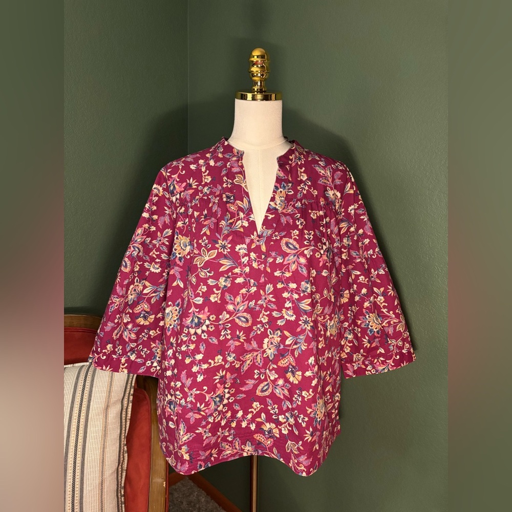 New J.Jill Multicolored Blouse